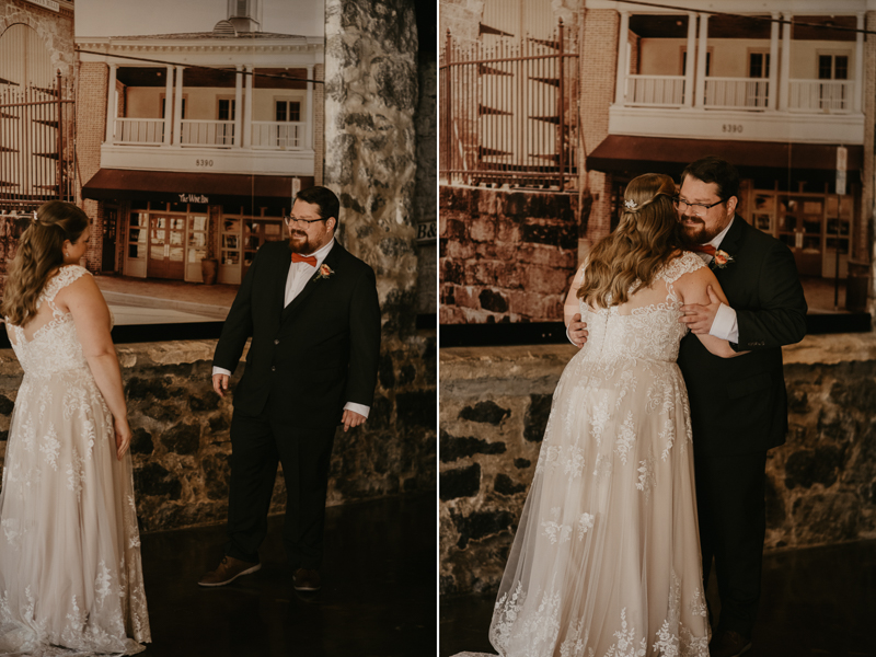An emotional first look at Main Street Ballroom in Ellicott City, Maryland by Britney Clause Photography
