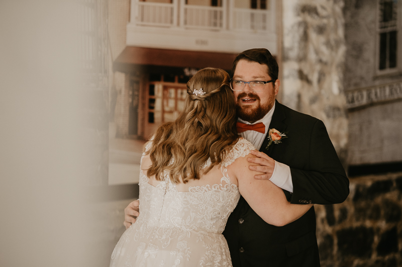 An emotional first look at Main Street Ballroom in Ellicott City, Maryland by Britney Clause Photography