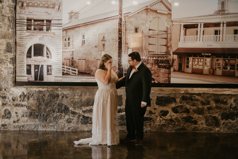 An emotional first look at Main Street Ballroom in Ellicott City, Maryland by Britney Clause Photography