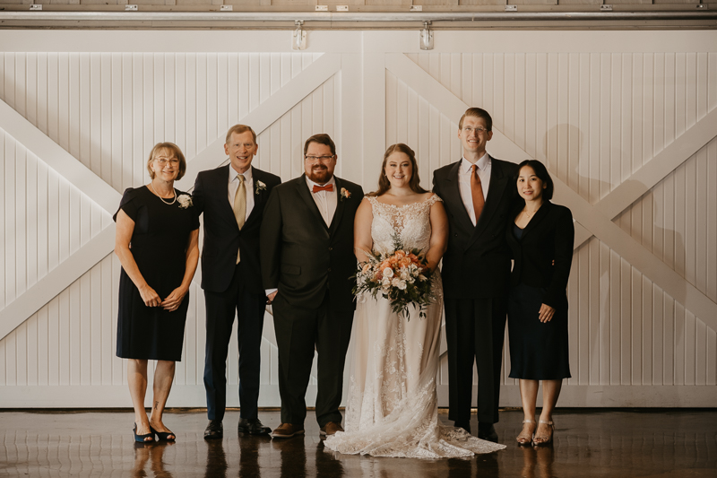 Beautiful family portraits at Main Street Ballroom in Ellicott City, Maryland by Britney Clause Photography