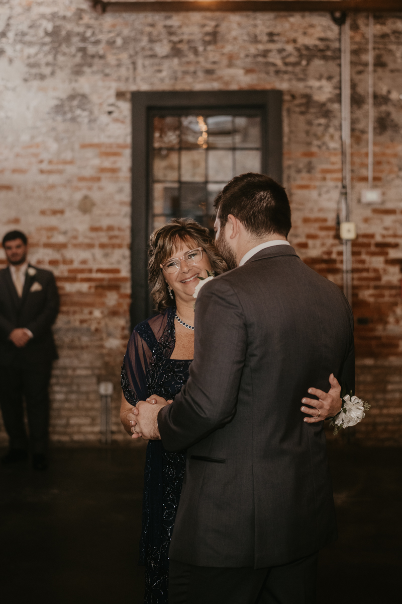 Magical wedding reception at the Mt. Washington Mill Dye House in Baltimore, Maryland by Britney Clause Photography