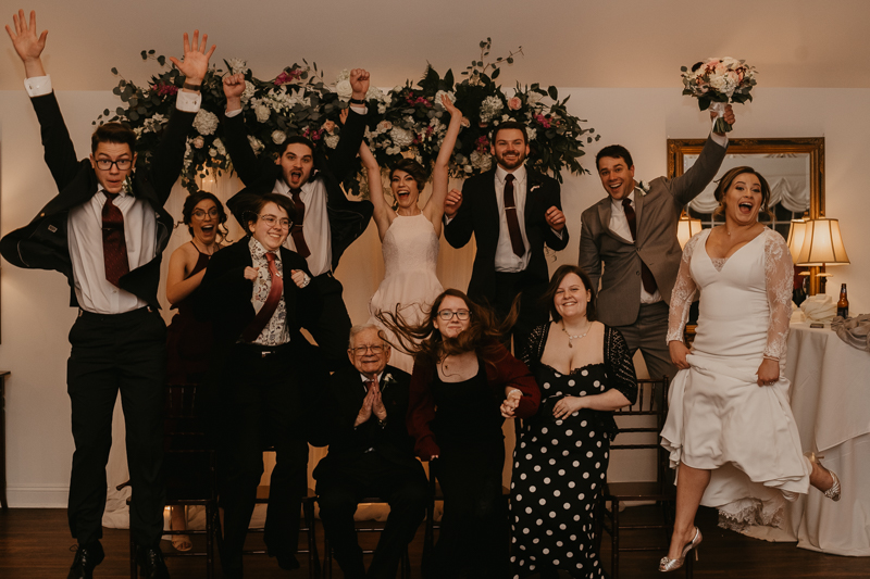 Gorgeous family and bridal party groups at Antrim 1844 in Taneytown, Maryland by Britney Clause Photography