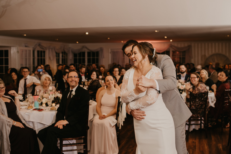 A lively wedding dance floor by Dance Masters Entertainment at Antrim 1844 in Taneytown, Maryland by Britney Clause Photography