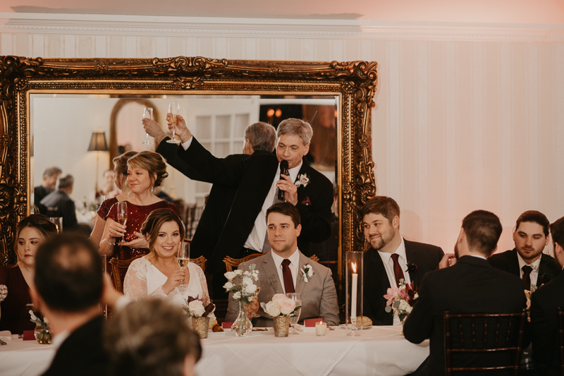 A lively wedding dance floor by Dance Masters Entertainment at Antrim 1844 in Taneytown, Maryland by Britney Clause Photography