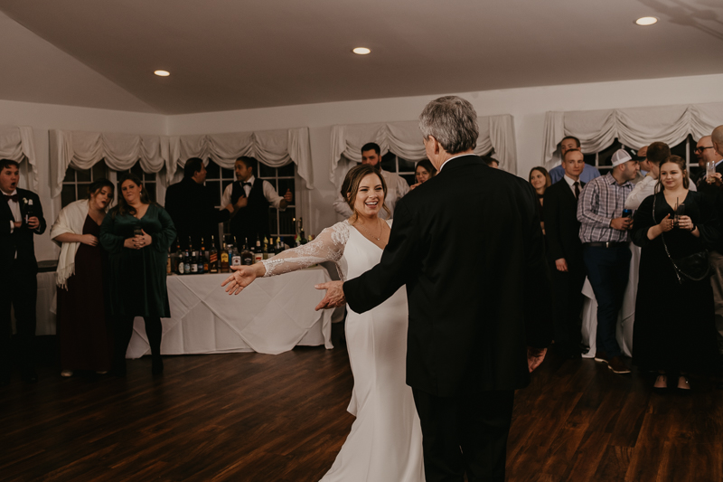 A lively wedding dance floor by Dance Masters Entertainment at Antrim 1844 in Taneytown, Maryland by Britney Clause Photography