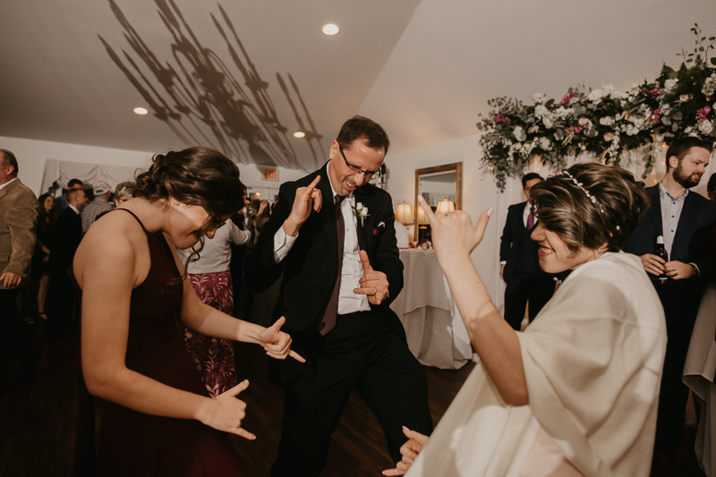 A lively wedding dance floor by Dance Masters Entertainment at Antrim 1844 in Taneytown, Maryland by Britney Clause Photography