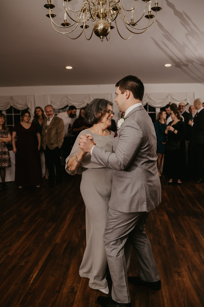 A lively wedding dance floor by Dance Masters Entertainment at Antrim 1844 in Taneytown, Maryland by Britney Clause Photography