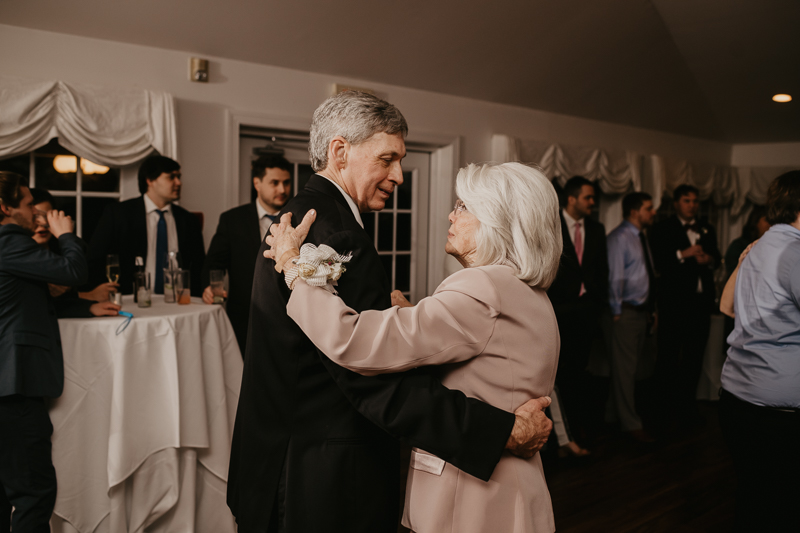 A lively wedding dance floor by Dance Masters Entertainment at Antrim 1844 in Taneytown, Maryland by Britney Clause Photography