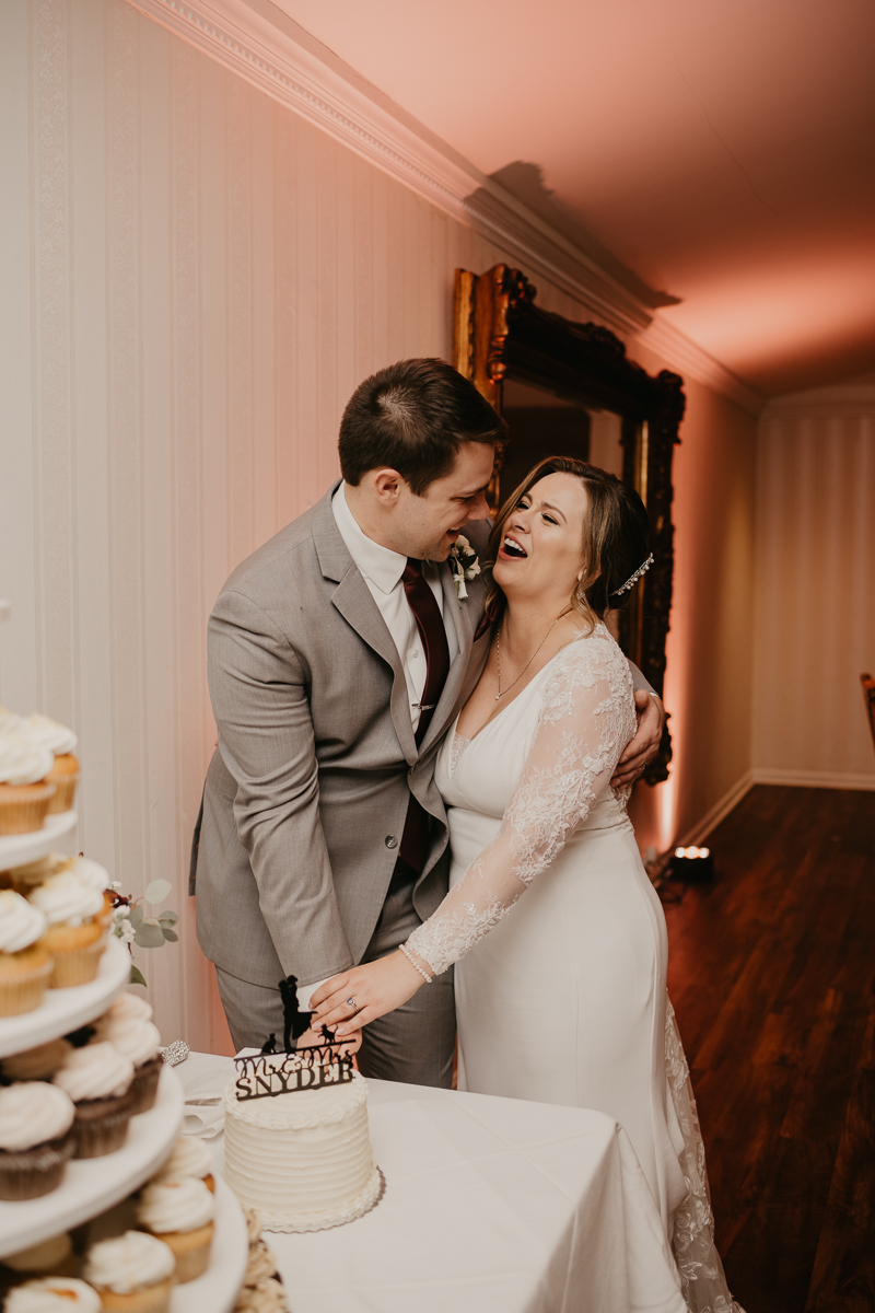 A lively wedding dance floor by Dance Masters Entertainment at Antrim 1844 in Taneytown, Maryland by Britney Clause Photography