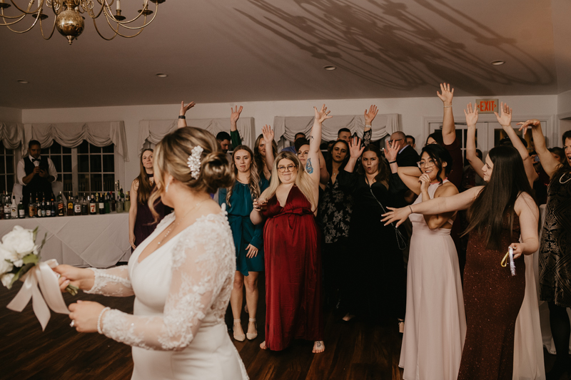 A lively wedding dance floor by Dance Masters Entertainment at Antrim 1844 in Taneytown, Maryland by Britney Clause Photography