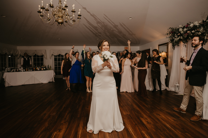 A lively wedding dance floor by Dance Masters Entertainment at Antrim 1844 in Taneytown, Maryland by Britney Clause Photography