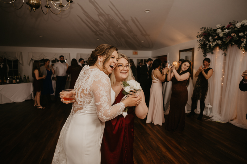 A lively wedding dance floor by Dance Masters Entertainment at Antrim 1844 in Taneytown, Maryland by Britney Clause Photography