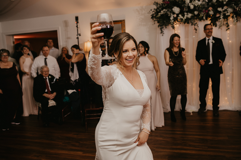 A lively wedding dance floor by Dance Masters Entertainment at Antrim 1844 in Taneytown, Maryland by Britney Clause Photography