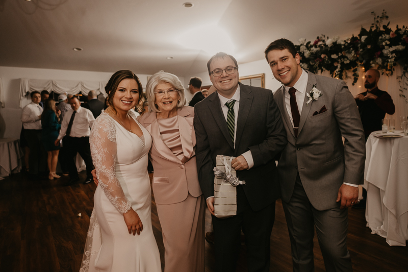 A lively wedding dance floor by Dance Masters Entertainment at Antrim 1844 in Taneytown, Maryland by Britney Clause Photography